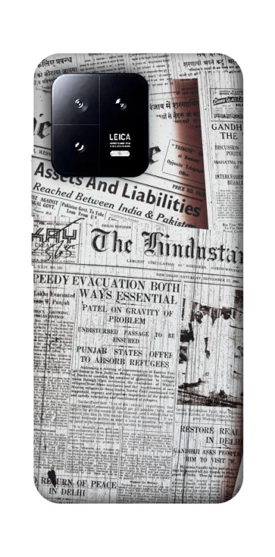 Чохол на Xiaomi 13 Газети фото 1 з 1