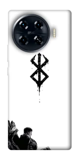 Чехол на TECNO Spark 20 Pro+ berserk white фото 1 из 1