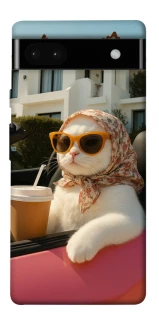 Чохол на Google Pixel 6a Stylish Cat Cruise фото 1 з 1