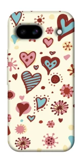 Чохол на Google Pixel 8a Pretty hearts фото 1 з 1