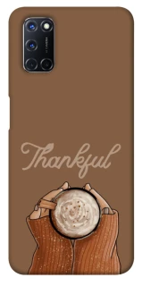 Чохол на Oppo A52 / A72 / A92 Thankful coffee фото 1 з 1