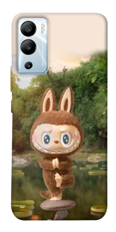 Чохол на Infinix Hot 12i Labubu Yoga фото 1 з 1