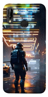 Чехол на Huawei P20 Lite Cyber character фото 1 из 1