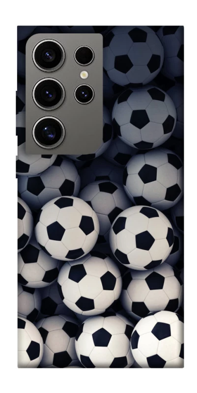 Чохол на Samsung Galaxy S24 Ultra Футбольні м'ячи фото 1 з 1