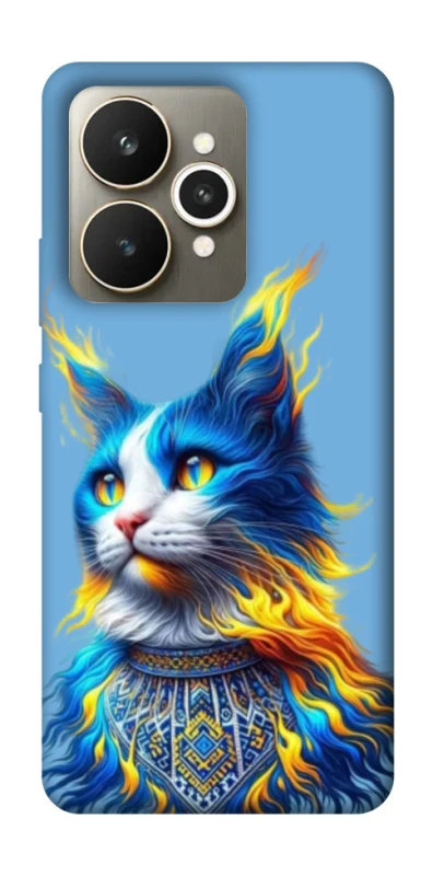 Чохол на Realme 15 Кіт патріот фото 1 з 1