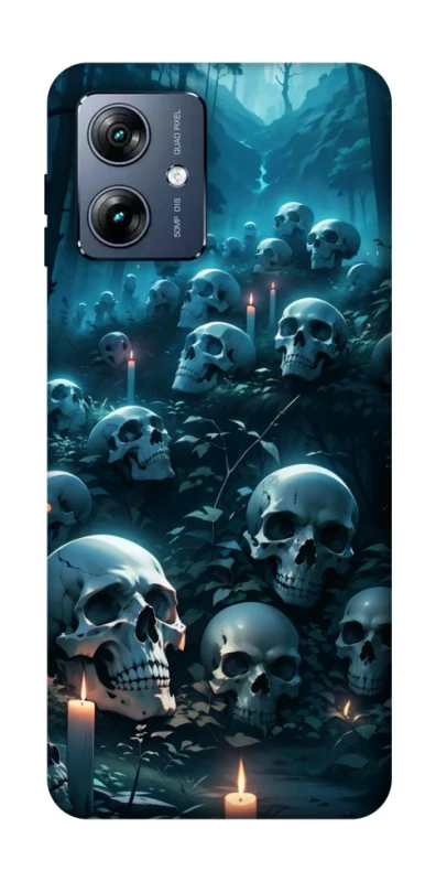 Чохол на Motorola Moto G54 Power Skulls v3 фото 1 з 1