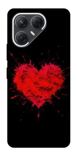 Чохол на TECNO Pova 7 Splash heart фото 1 з 1