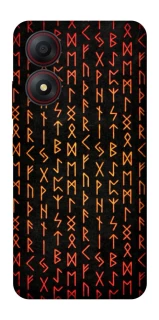 Чехол на ZTE Blade A34 4G Руны фото 1 из 1