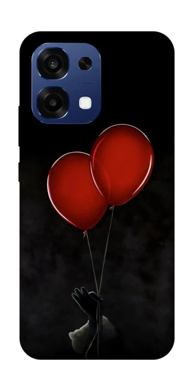 Чохол на Oppo A6 Pro 4G/5G Reds Balloons фото 2 з 2