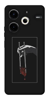 Чехол на TECNO Pova 6 Neo (LI6) Палочки сердцееда фото 1 из 1