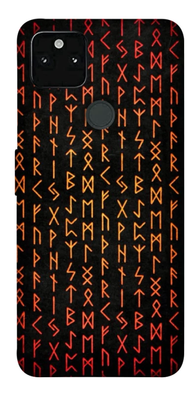 Чехол на Google Pixel 5A Руны фото 1 из 1