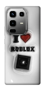 Чохол на Infinix Note 50 Pro I love Roblox фото 1 з 1