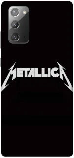 Чехол на Samsung Galaxy Note 20 Metallica logo фото 1 Чехол на Samsung Galaxy Note 20 Metallica logo фото 1 из 1