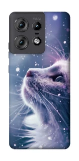 Чехол на Motorola Edge 50 Pro Snow cat фото 1 из 1
