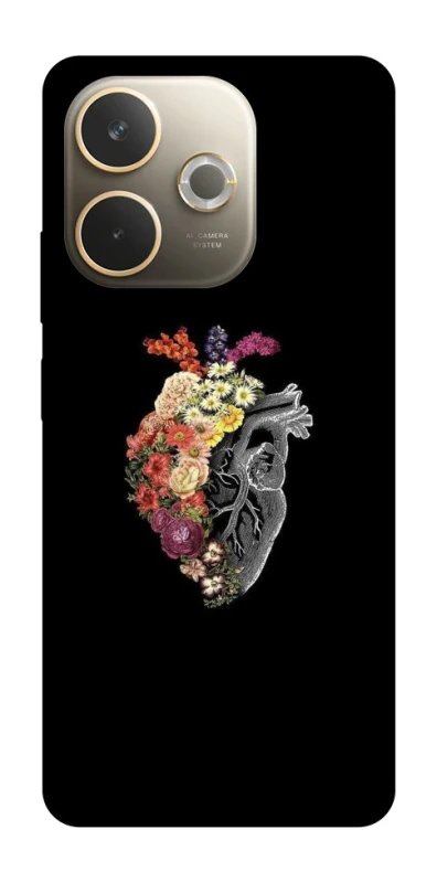 Чохол на Oppo A5 Pro 4G Heart with flowers фото 1 з 1
