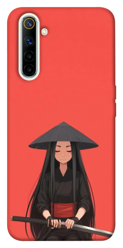 Чехол на Realme 6 Red samurai фото 1 из 1