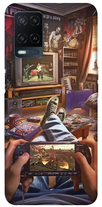 Чохол на Oppo A54 4G Retro style v4 фото 1 з 1