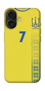Чохол на Apple iPhone 16 UA-Football ver.3 фото 1 з 1
