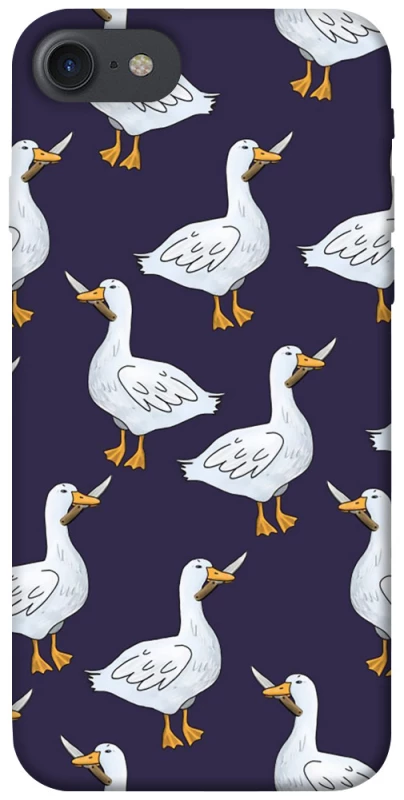 Чохол на Apple iPhone 7 / 8 (4.7") Гуси з претензією фото 1 з 1