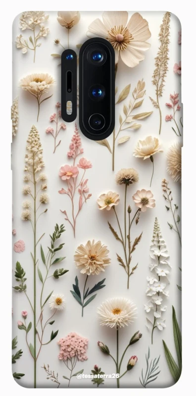 Чехол на OnePlus 8 Pro Floral design ver.1 фото 1 из 1