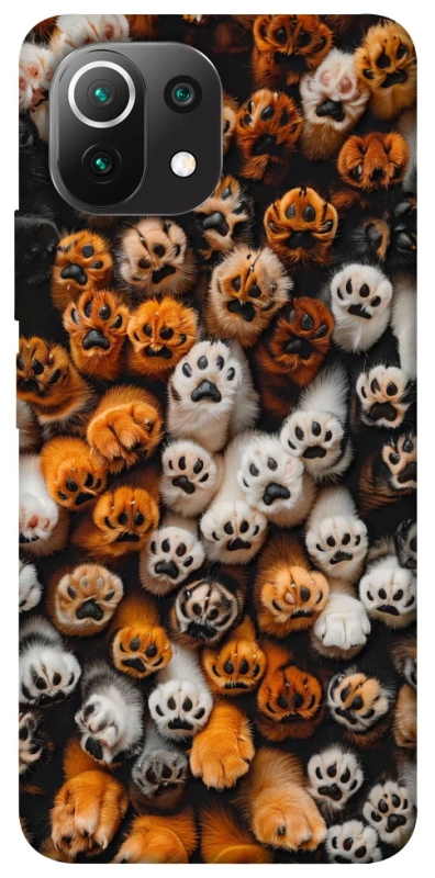 Чохол на Xiaomi Mi 11 Lite Сat paws фото 1 з 1