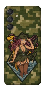 Чохол на Samsung Galaxy M55 Military Waifu фото 1 з 1