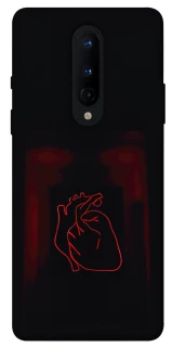 Чохол на OnePlus 8 Червоне серце фото 1 з 1