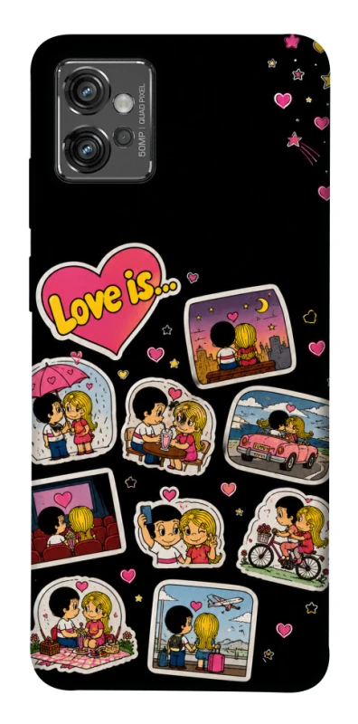 Чохол на Motorola Moto G32 Love is ver.3 фото 1 з 1