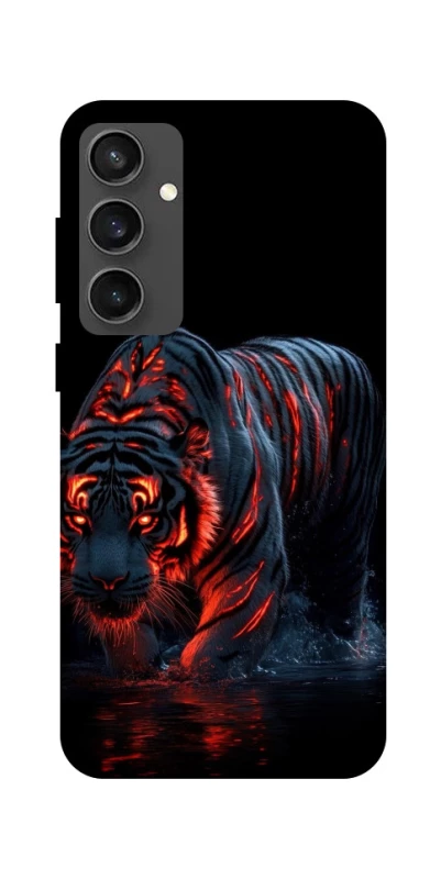 Чохол на Samsung Galaxy S24 FE fire tiger фото 1 з 1