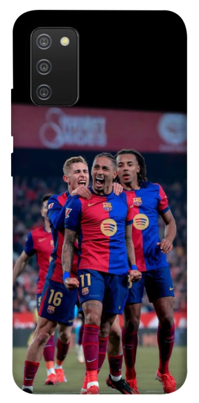Чохол на Samsung Galaxy A02s FC Barcelona team фото 1 з 1