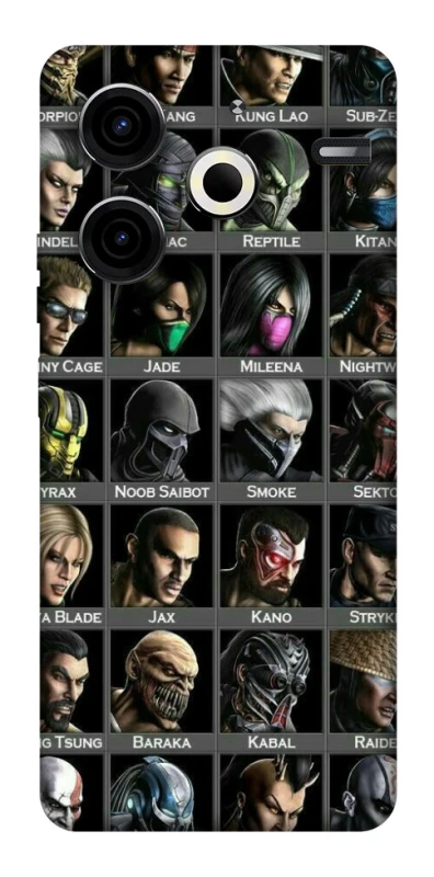 Чехол на TECNO Pova 6 Neo (LI6) Mortal Kombat фото 1 из 1