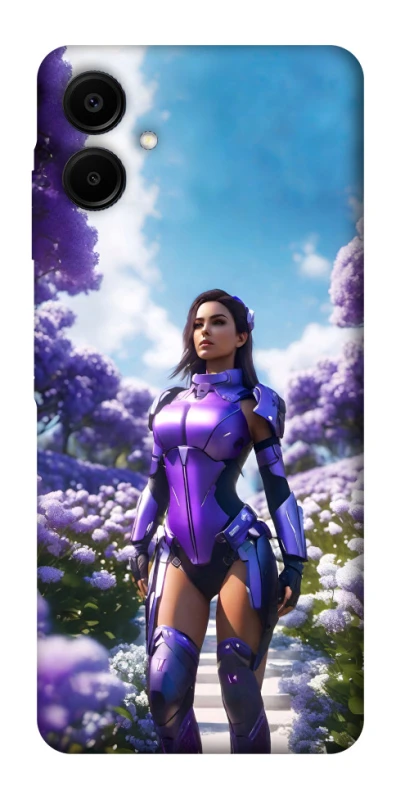 Чохол на Samsung Galaxy A06 Cyber space girl ver.4 фото 1 з 1