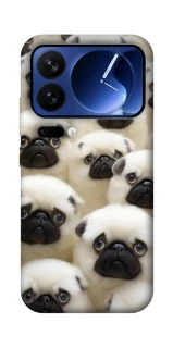 Чехол на Xiaomi Poco F7 Ultra Doggy Pug Love фото 1 из 1