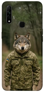Чехол на Oppo A31 Волк защитник фото 1 из 1