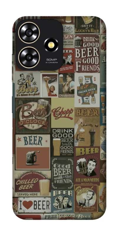 Чохол на ZTE Blade A73 4G Retro collage ver.1 фото 1 з 1