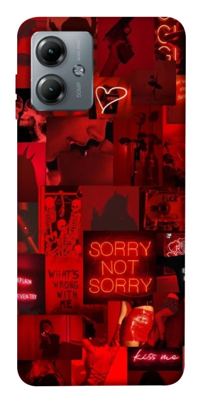 Чехол на Motorola Moto G14 Love collage ver.4 фото 1 из 1