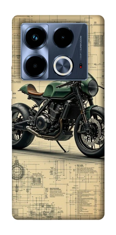 Чохол на Infinix Note 40 4G Bike model фото 1 з 1