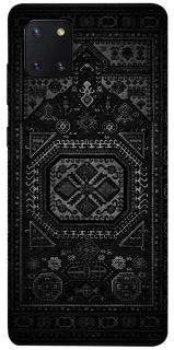 Чехол на Samsung Galaxy Note 10 Lite (A81) Черный ковер фото 1 из 1