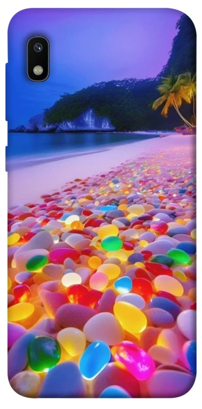 Чохол на Samsung Galaxy A10 (A105F) Каміння світиться на березі фото 1 з 1