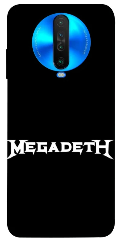 Чохол на Xiaomi Poco X2 Megadeth logo фото 1 з 1