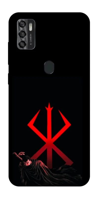 Чохол на ZTE Blade A7s (2020) Berserk Red Logo фото 1 з 1