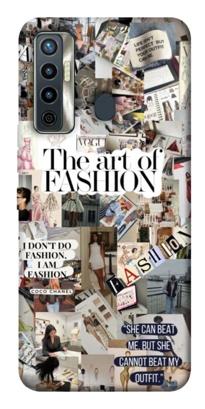 Чехол на TECNO Camon 17 Fashion collage ver.12 фото 1 из 1