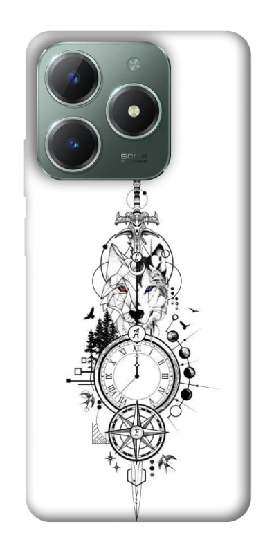 Чохол на Realme C61 Tattoo ver.8 фото 1 з 1