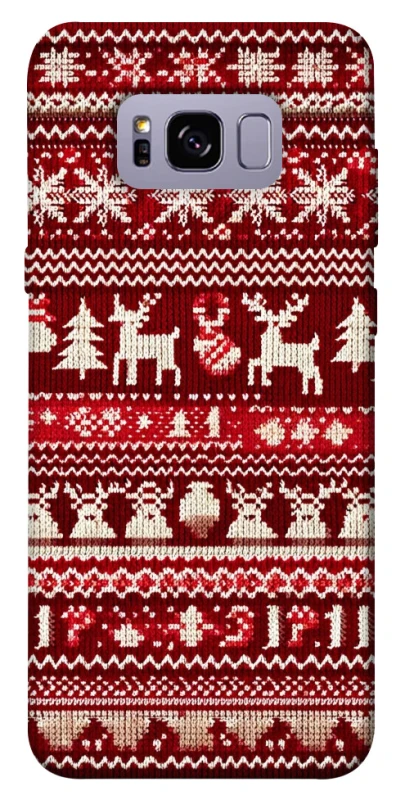 Чохол на Samsung G955 Galaxy S8 Plus Christmas jumper ver.2 фото 1 з 1