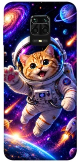 Чохол на Xiaomi Redmi Note 9s / Note 9 Pro / Note 9 Pro Max Space Cat фото 1 з 1