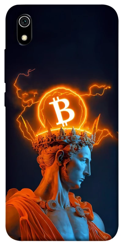 Чехол на Xiaomi Redmi 7A Bitcoin God фото 1 из 1