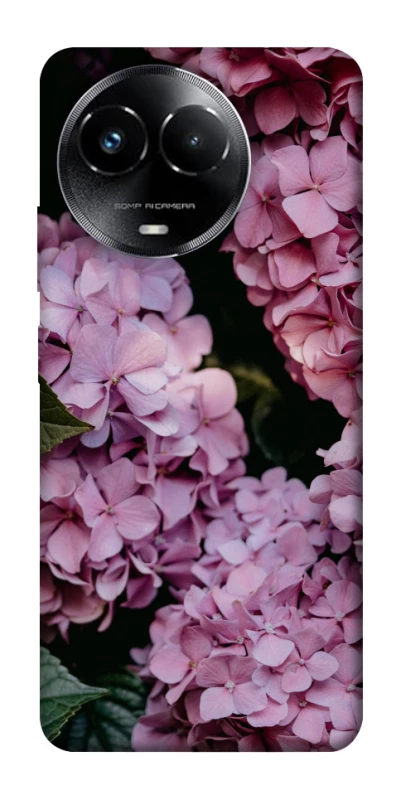 Чохол на Realme C67 4G Рожеві гартензії фото 1 з 1