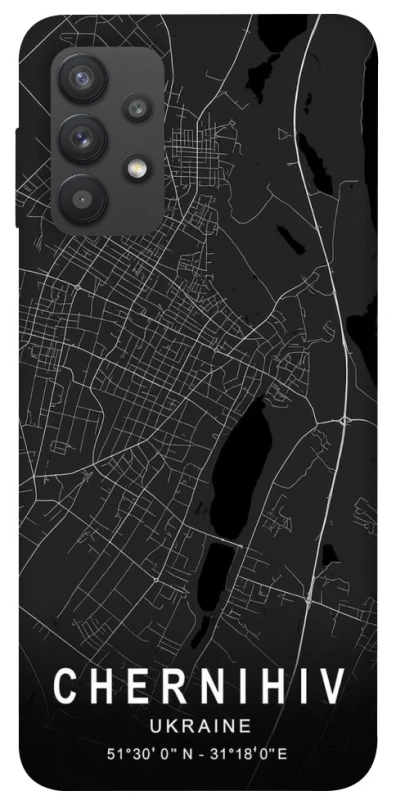 Чохол на Samsung Galaxy A32 (A325F) 4G Chernihiv map фото 1 з 1