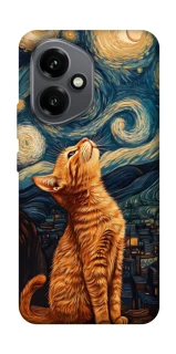 Чохол на Honor 400 van gogh cat фото 1 з 1