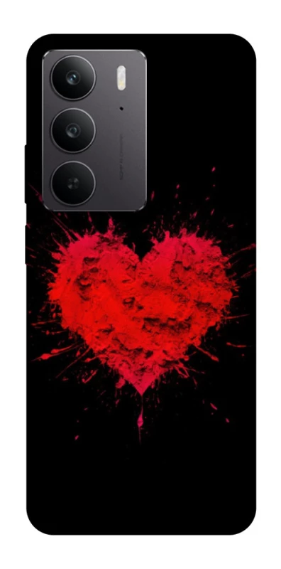 Чехол на Realme C75 Splash heart фото 1 из 1